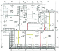 Grundriss Wohnung, 4 Zimmer (114,28 m²), Fuchsklamm  24, Gera