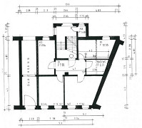 Grundriss Wohnung, 3 Zimmer (65,11 m²), Fuchsklamm  20, Gera