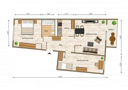 Grundriss Ruhige Wohnlage!, Elsterberger Straße 31, Gera