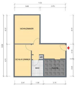 Grundriss - Wohnen im Grünen!, Kaimberger Straße 10, Kauern