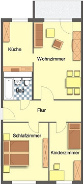 Grundriss - Modernes Ambiente!, Pößnecker Straße 22, Gera