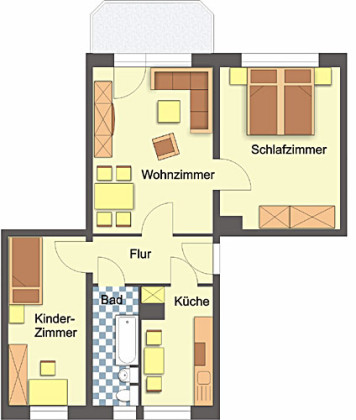 Grundriss Grüne Lage am Bieblacher Hang!, Erzhammerweg 5, Gera