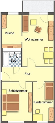 Grundriss Modernes Ambiente!, Pößnecker Straße 22, Gera